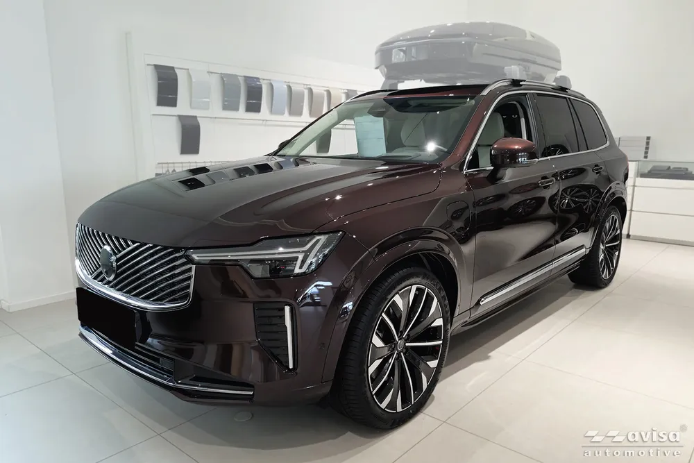 Bagažinės dangčio apsauginė juosta VOLVO XC90 II 2015-2019, FL.2019-2024, FL.2024-> (sidabrinis veidrodinis) AVISA 2/38116