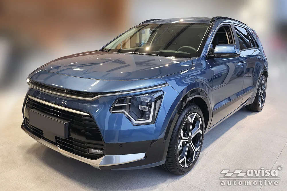 Bagažinės dangčio apsauginė juosta KIA NIRO II 2022-> (sidabrinis veidrodinis) AVISA 2/38122