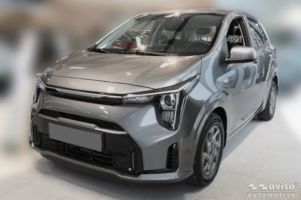 Trunk lid trim KIA PICANTO III FL.2024-> (silver mirror) AVISA 2/38205