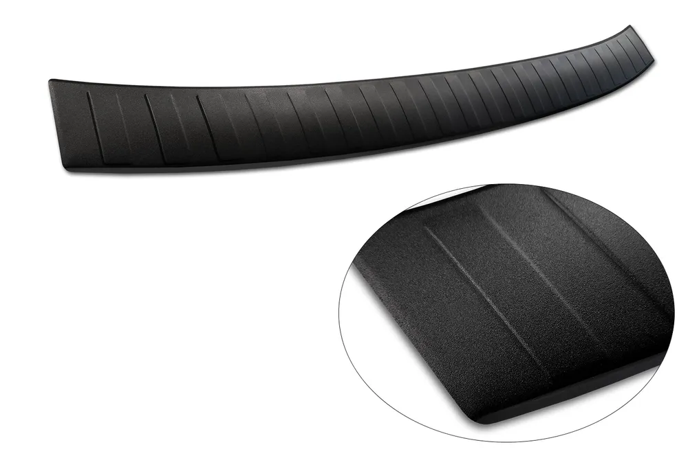 Rear bumper protector SKODA KAROQ FL2022-> / Sportline FL 2022-> (black MAT) AVISA 2/40338