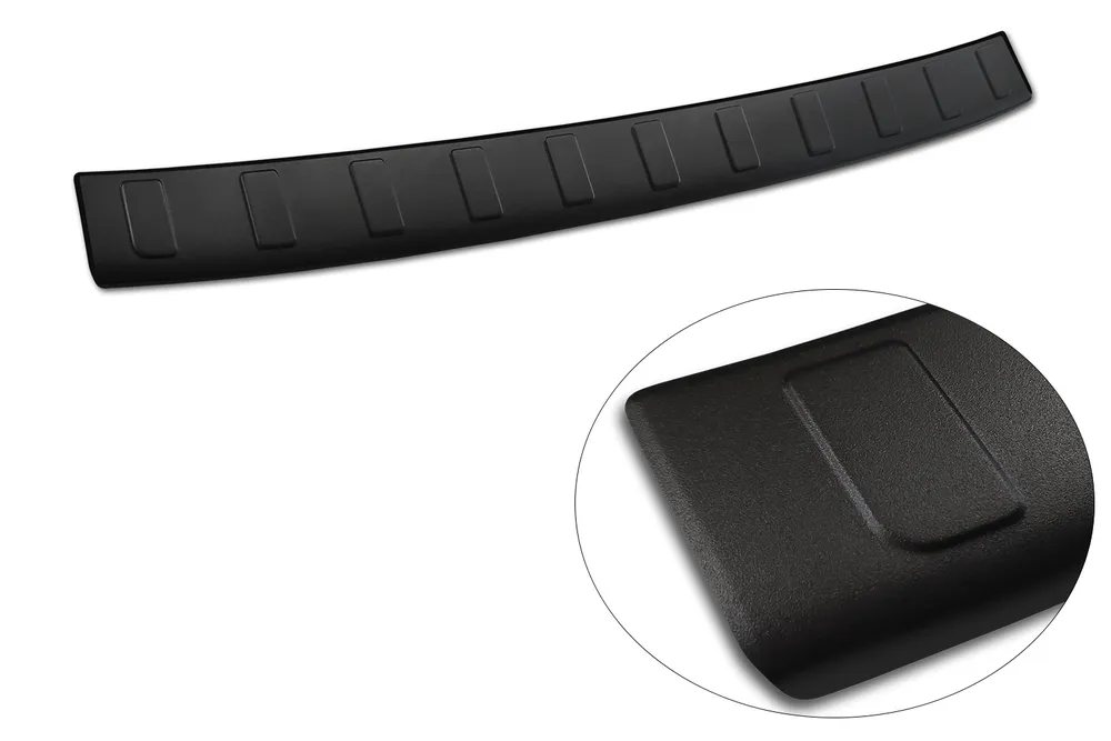 Rear bumper protector JEEP AVENGER/ AVENGER EV 2023-> / JEEP AVENGER e-Hybrid 2023-> (black MAT) AVISA 2/40342