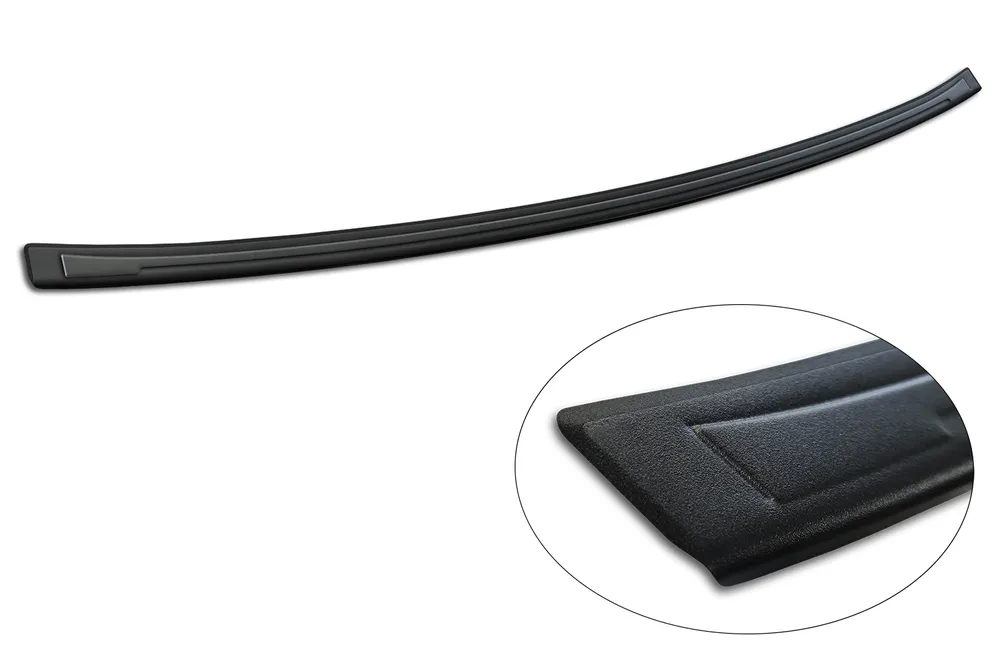 Rear bumper protector BAIC BEIJING 5 2023-> (black MAT) AVISA 2/40360