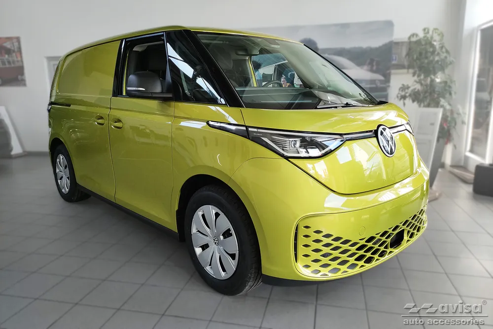 Galinio buferio apsauga VOLKSWAGEN ID BUZZ (EB) 2022-> / ID BUZZ CARGO (EBN) 2022-> (juodas matinis) AVISA 2/40395