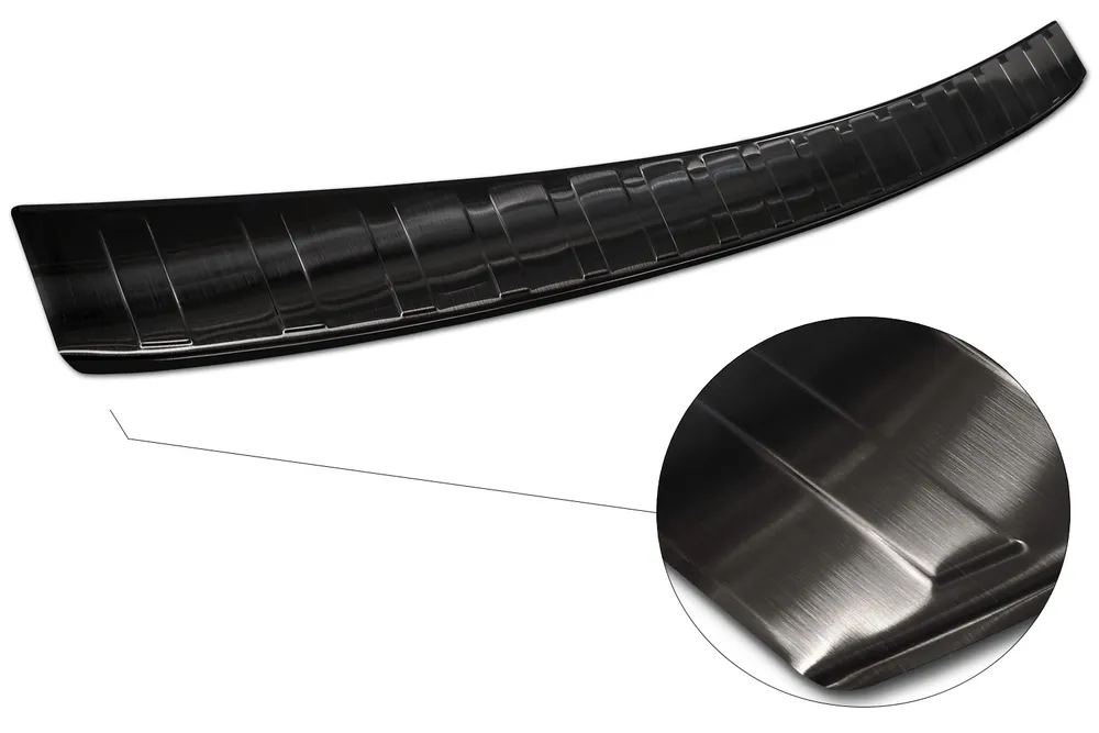 Rear bumper protector CITROEN C4 III / e-C4 crossover 2020-> (black) AVISA 2/45084