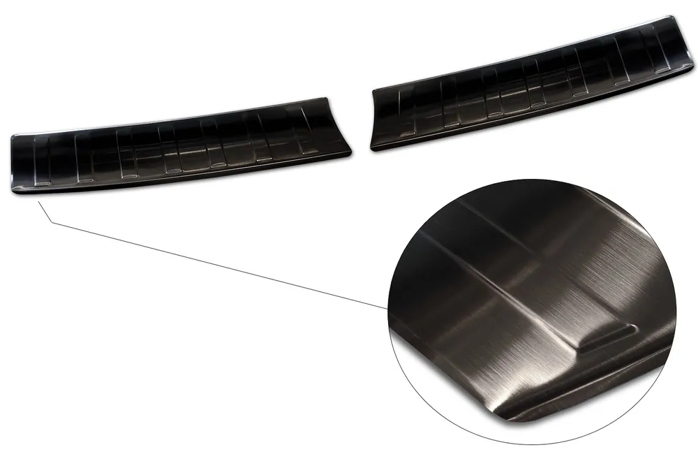 Rear bumper protector OPEL MOKKA II (B) crossover 2020-> (black) AVISA 2/45088