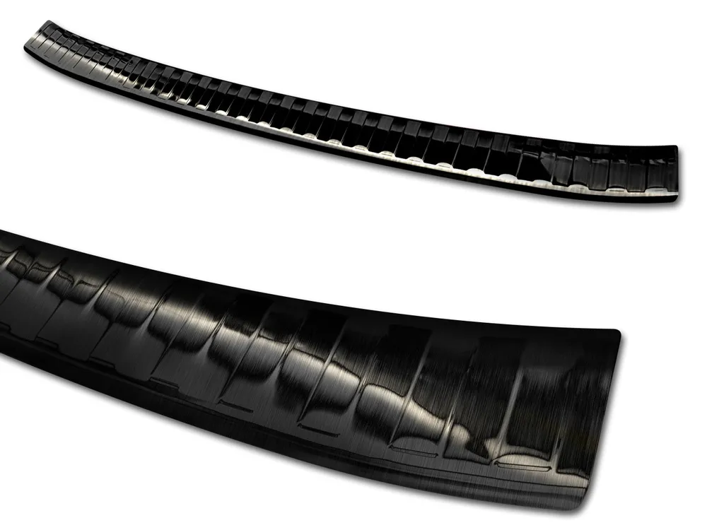 Rear bumper protector MERCEDES A Class IV W177 / AMG / 250e Hybrid hatchback 2018-> (black) AVISA 2/45197