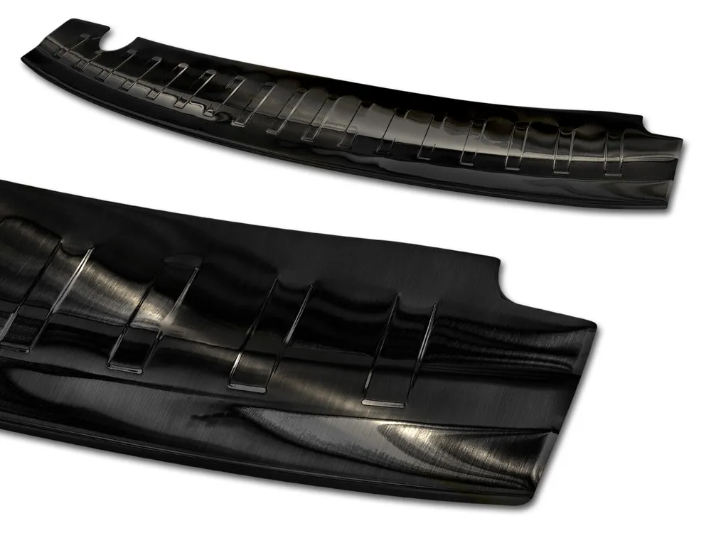 Rear bumper protector FORD ECOSPORT II / ST-Line FL2017-> (black) AVISA 2/45199