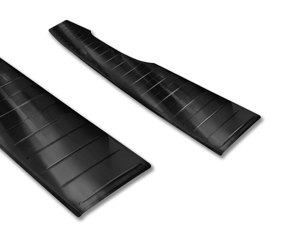 Rear bumper protector MERCEDES V Class W447 / VITO III / Marco Polo 2014-2019, FL2019-2024, FL 2024-> (the version with two rear doors and the version with trunk opening upwards) (black) AVISA 2/45213
