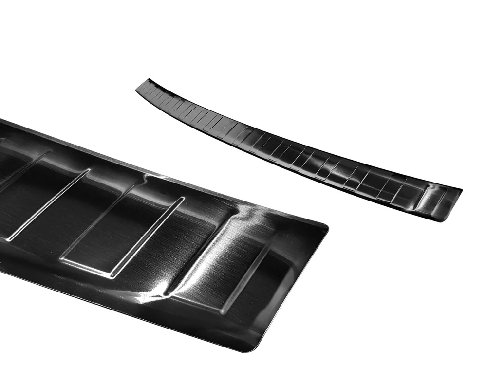 Rear bumper protector VOLKSWAGEN CADDY 2003-2015, FL2015-2020 / VOLKSWAGEN CADDY MAXI 2003-2015, FL02.2015-> 2020 (black) AVISA 2/45219