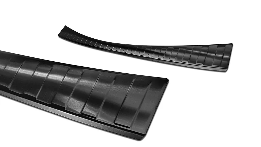 Rear bumper protector MITSUBISHI ASX crossover FL2019-> 2022 (black) AVISA 2/45227