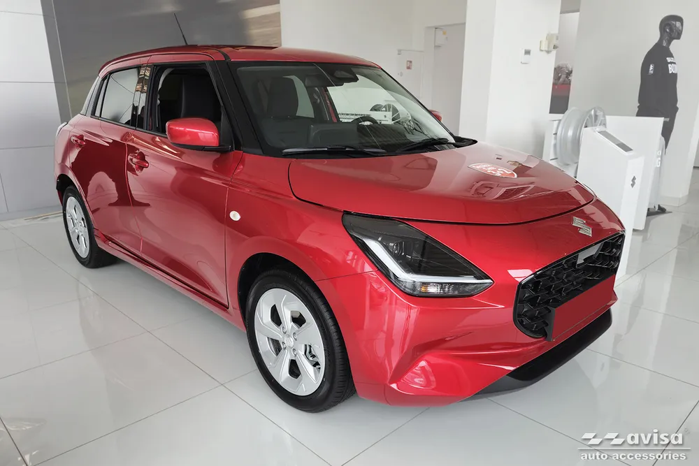 Galinio buferio apsauga SUZUKI SWIFT VII hatchback 5d 2024-> (2 vnt., galinės) (juodas) AVISA 2/45347