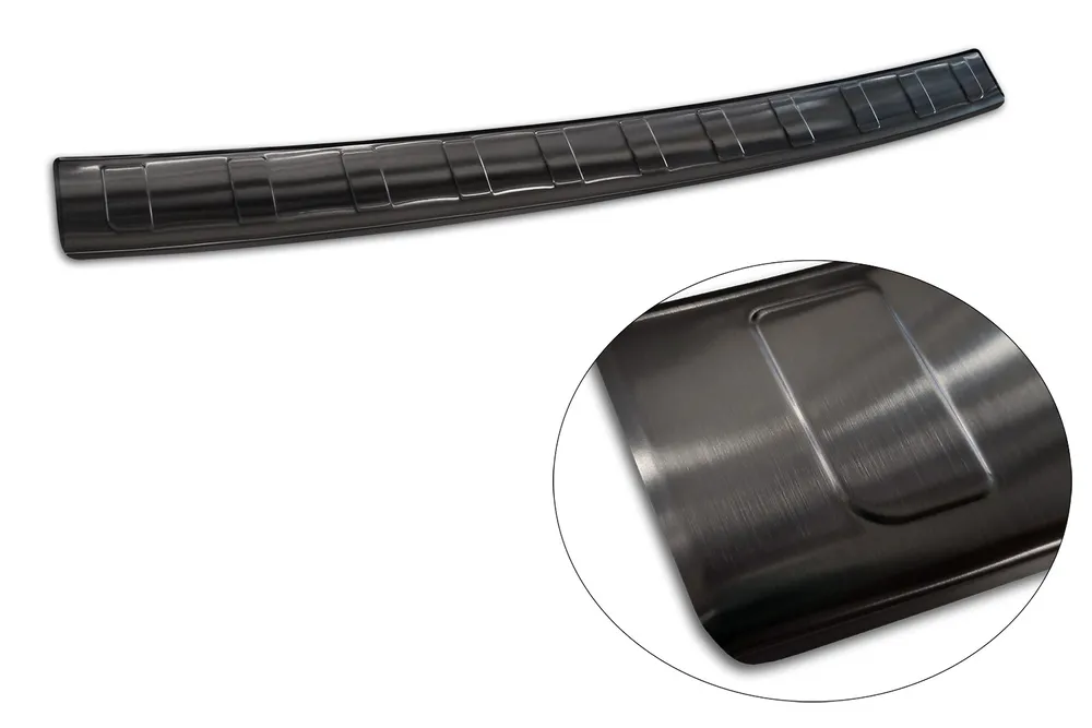 Rear bumper protector JEEP AVENGER/ AVENGER EV 2023-> / JEEP AVENGER e-Hybrid 2023-> (black) AVISA 2/45374