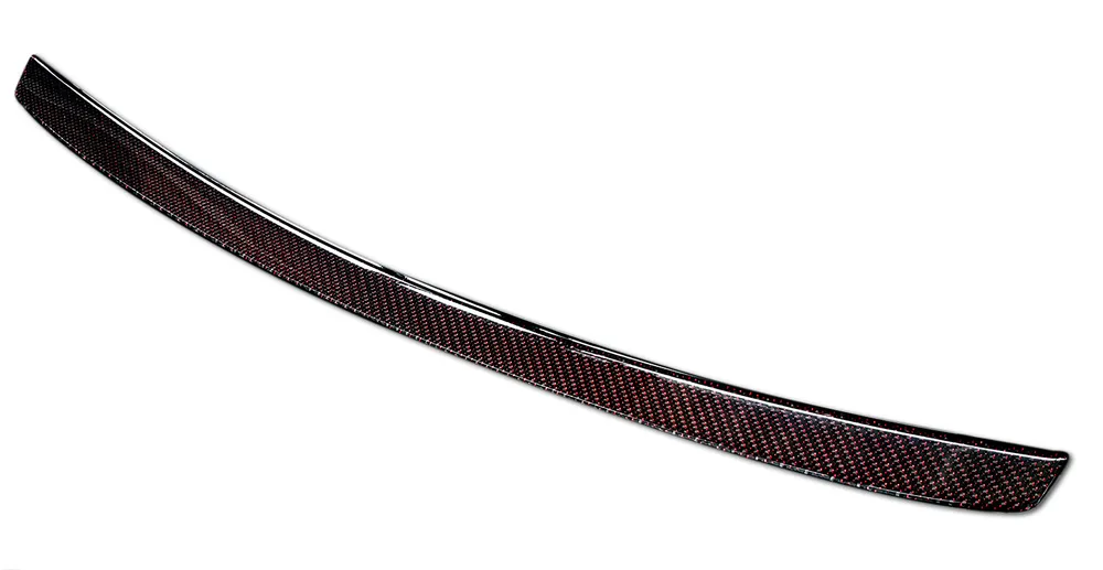 Galinio buferio apsauga MERCEDES E Class W213 Limousine 2016-2020, FL2020-2023 (red / black) AVISA 2/46018