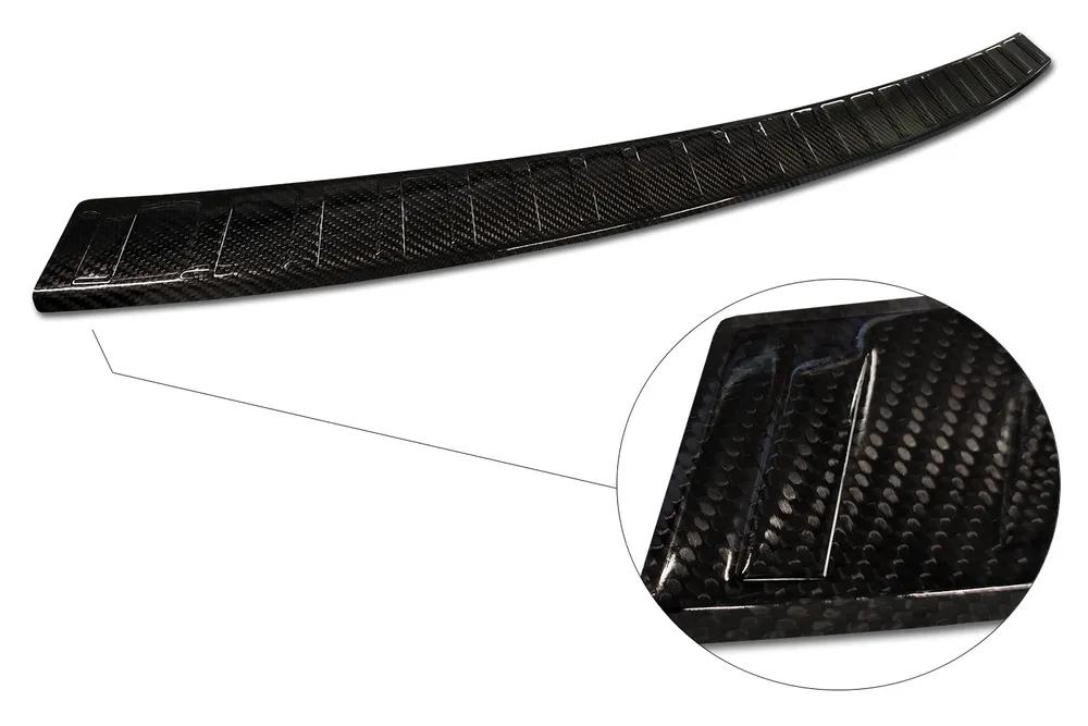 Rear bumper protector BMW iX3 (G08) 2020-> 2021 (black) AVISA 2/49287