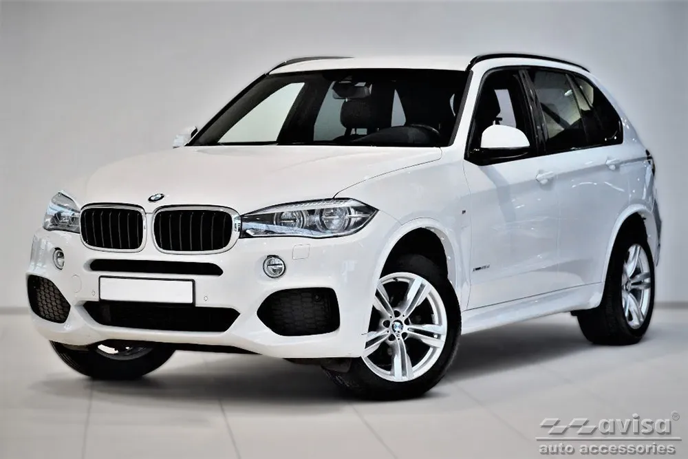 Rear bumper protector BMW X5 III F15 M-Pakiet 2013-2018 (carbon fiber) AVISA 2/49299
