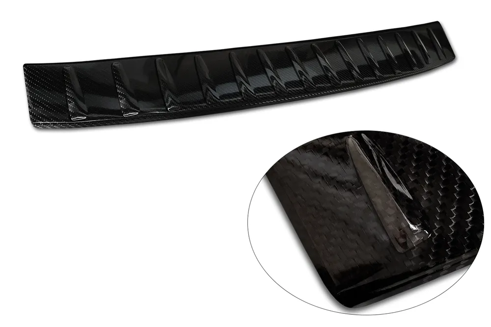 Rear bumper protector MERCEDES EQS (X296) 2022-> (black) AVISA 2/49315