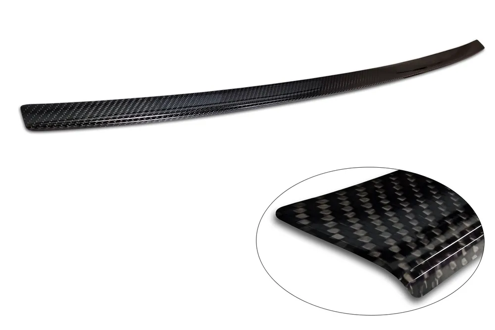 Rear bumper protector MG 4 hatchback 5d 2022-> (black) AVISA 2/49326