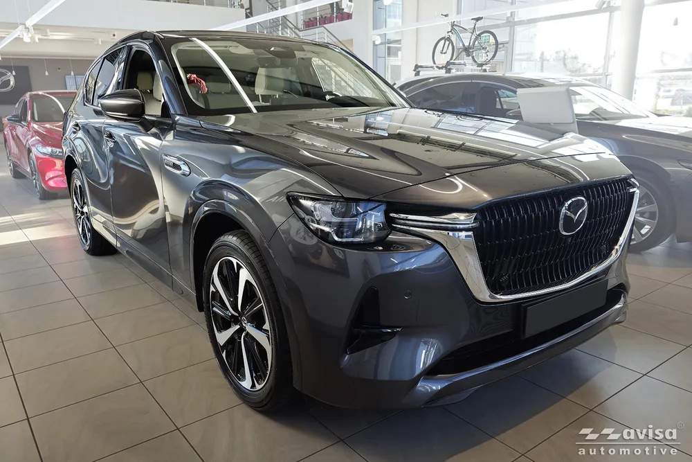 Galinio buferio apsauga MAZDA CX-60 2022-> Shadow Premium (black / black mirror) AVISA 2/50204