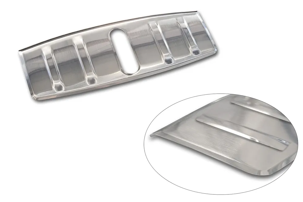 Trunk lid trim TESLA MODEL 3 2019-2023 (silver) AVISA 2/53300