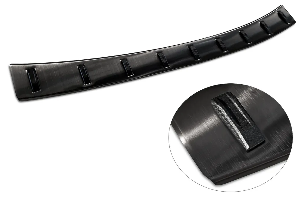 Rear bumper protector FORD FOCUS IV turnier / ST-Line/ Active 2018-2021, FL 2021-> (black) AVISA 2/54005
