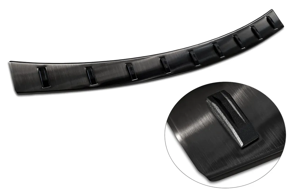 Rear bumper protector MAZDA 6 III combi (GJ) 2012-2014, FL2014-2018, FL2018-> (black) AVISA 2/54029