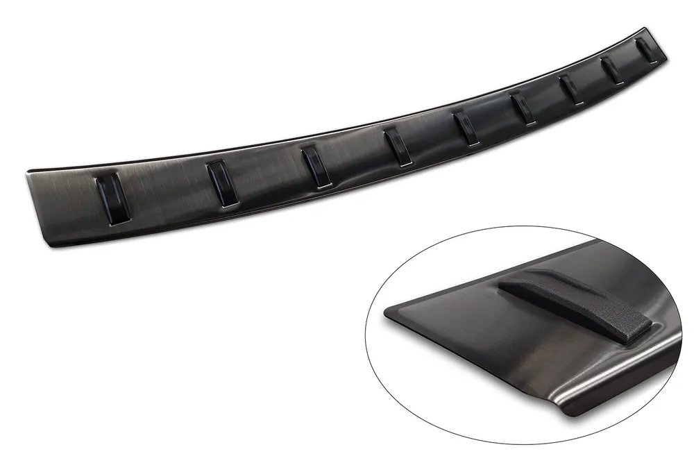 Rear bumper protector BMW X1 III U11 2022-> / BMW X1 III U11 X -line 2022-> (black) AVISA 2/54044