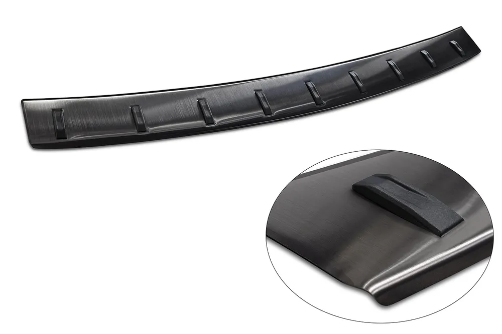 Rear bumper protector VOLKSWAGEN PASSAT B9 VARIANT / R-line /Hybrid 2024-> (black) AVISA 2/54052