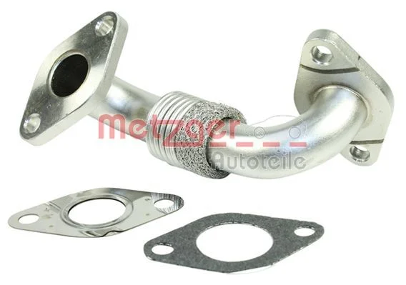 Pipe, EGR valve METZGER 0892650