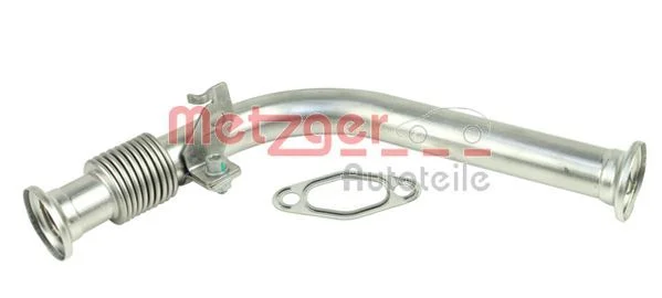 Pipe, EGR valve METZGER 0892654