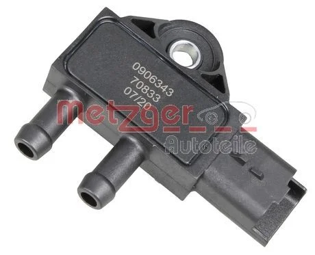 Senzor, výfukový tlak METZGER 0906343