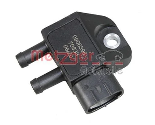 Senzor, výfukový tlak METZGER 0906398