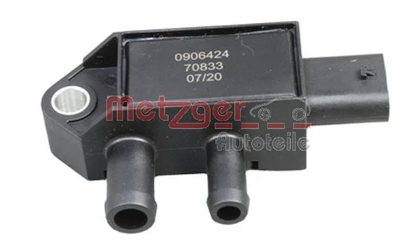 Sensor, exhaust pressure METZGER 0906424