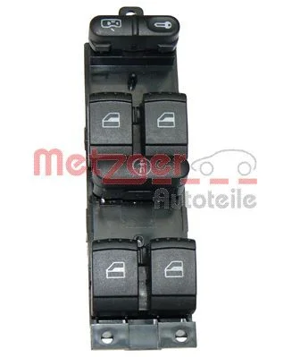 Switch, door lock system METZGER 0916007