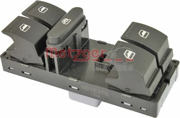 Switch, window regulator METZGER 0916376