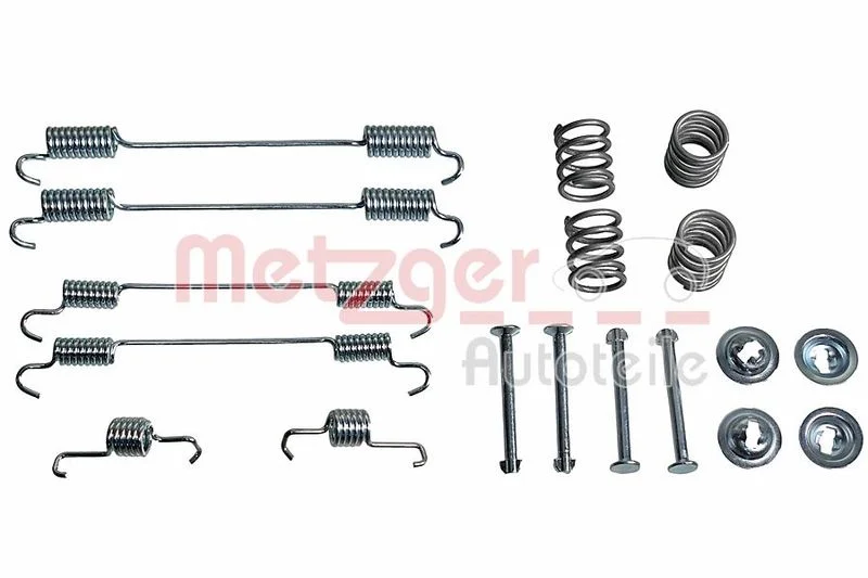 Accessory Kit, brake shoes METZGER 105-0057