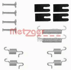 Accessory Kit, parking brake shoes METZGER 105-0850