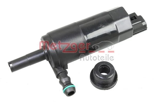 Washer Fluid Pump, headlight cleaning METZGER 2220111