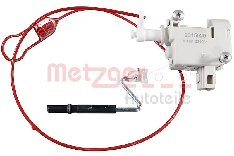 Actuator, central locking system METZGER 2315020