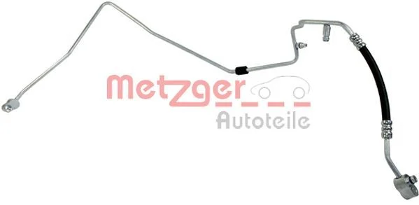 High/Low-pressure Line, air conditioning METZGER 2360063