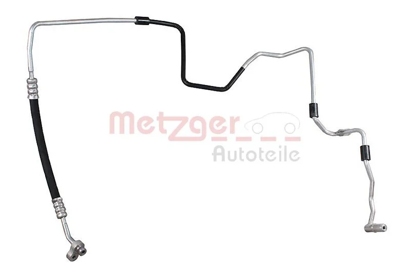 High-pressure Line, air conditioning METZGER 2360076