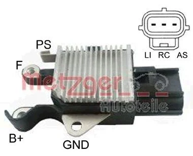 Alternator Regulator METZGER 2390033