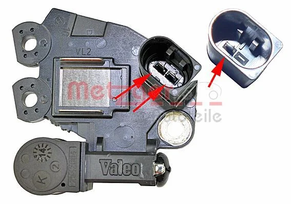 Alternator Regulator METZGER 2390079