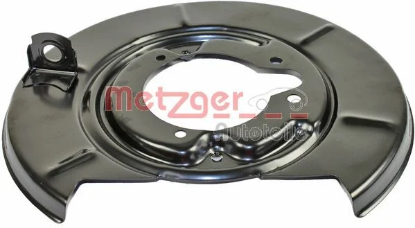 Ochranný plech proti rozstreku, brzdový kotúč METZGER 6115061