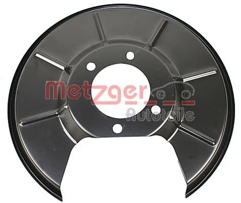 Ochranný plech proti rozstreku, brzdový kotúč METZGER 6115261