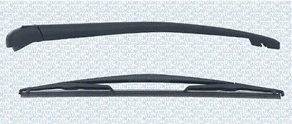 Wiper Arm Set, window cleaning MAGNETI MARELLI 000723180410