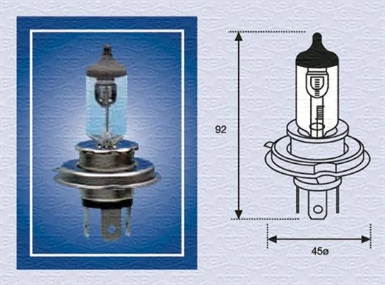 Žiarovka, reflektor MAGNETI MARELLI 002156100000