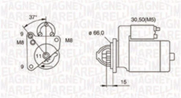 Štartér MAGNETI MARELLI 063721260010