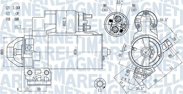 Starter MAGNETI MARELLI 063721466010