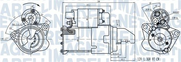 Štartér MAGNETI MARELLI 063721543010