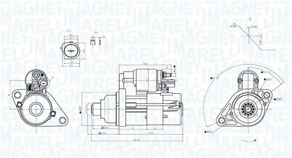 Starter MAGNETI MARELLI 063725634010